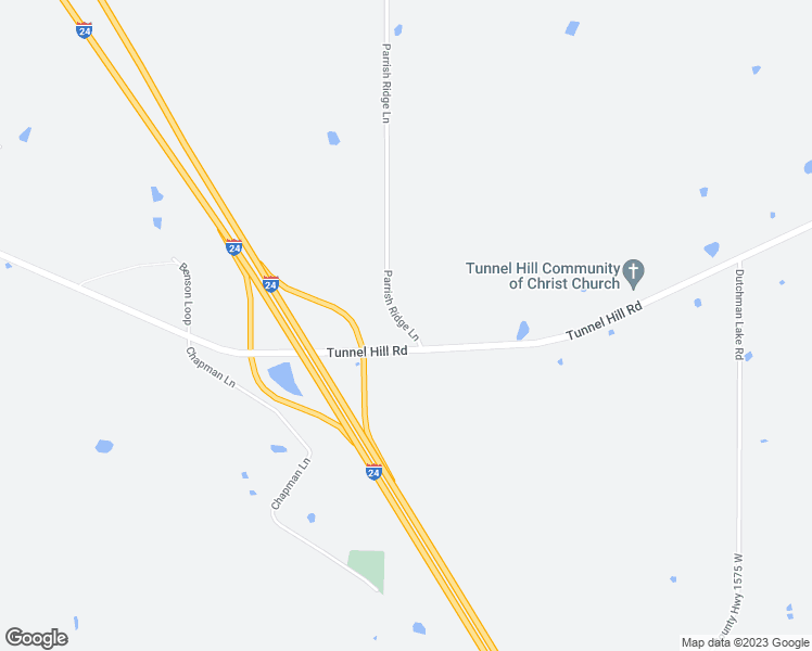 map of restaurants, bars, coffee shops, grocery stores, and more near 2-314 Parrish Ridge Lane in Goreville