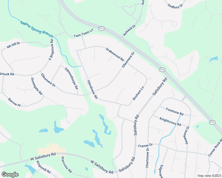 map of restaurants, bars, coffee shops, grocery stores, and more near 2941 Ellesmere Drive in Midlothian