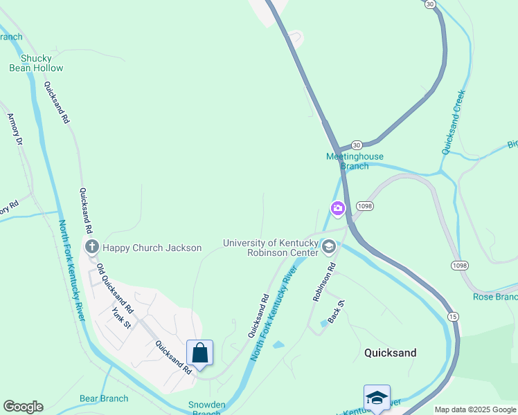 map of restaurants, bars, coffee shops, grocery stores, and more near 727 Snowden Branch Road in Jackson