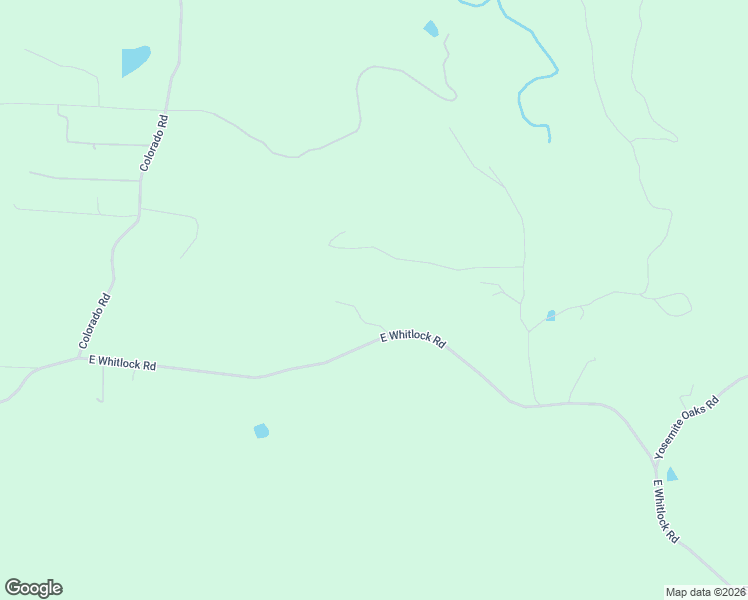 map of restaurants, bars, coffee shops, grocery stores, and more near 5328 East Whitlock Road in Mariposa
