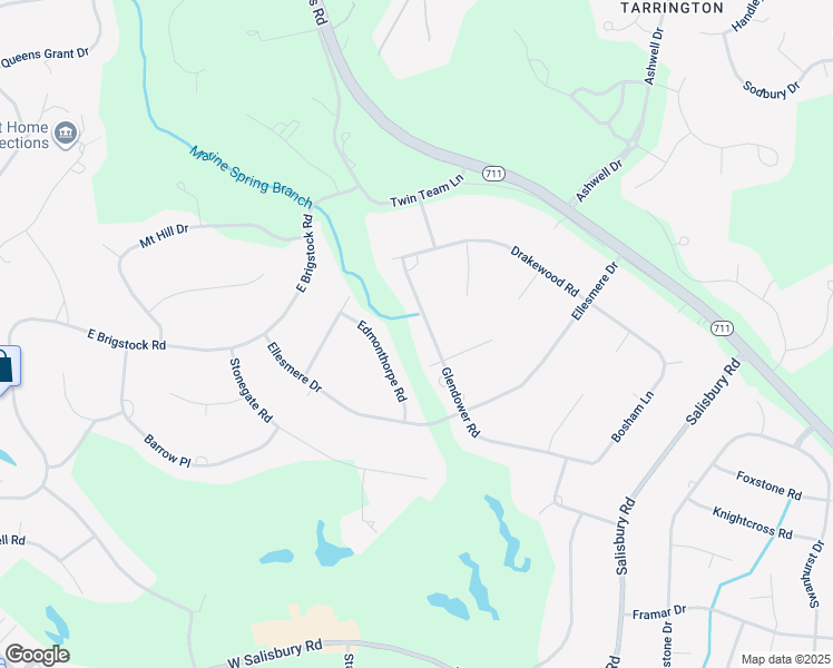 map of restaurants, bars, coffee shops, grocery stores, and more near 13621 Glendower Road in Midlothian