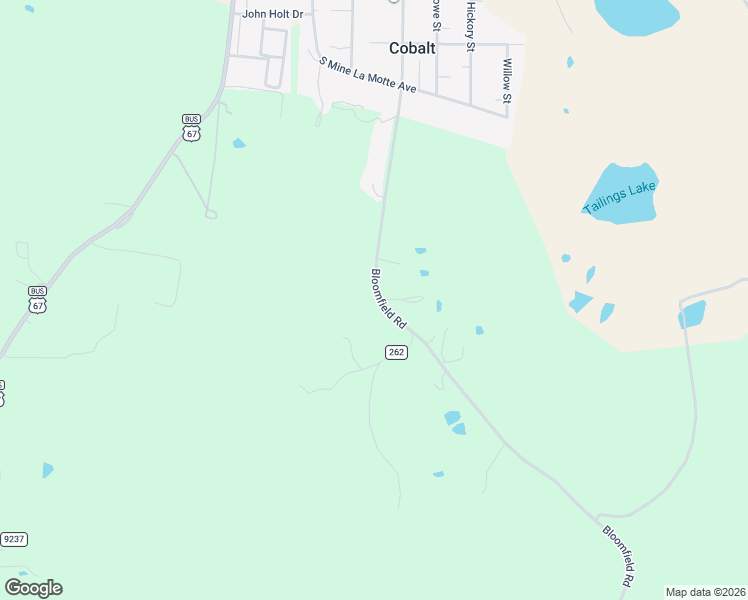 map of restaurants, bars, coffee shops, grocery stores, and more near 1232 Bloomfield Road in Fredericktown