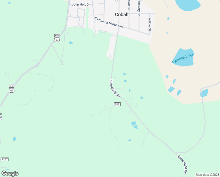 map of restaurants, bars, coffee shops, grocery stores, and more near 1232 Bloomfield Road in Fredericktown