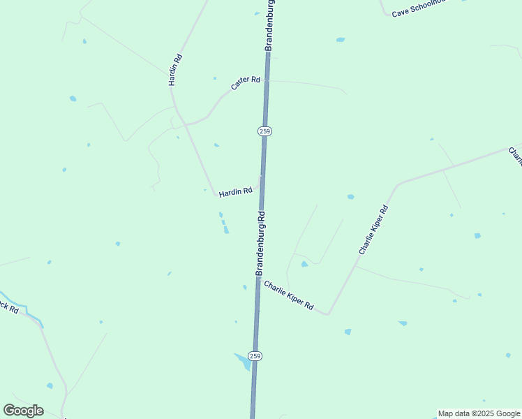 map of restaurants, bars, coffee shops, grocery stores, and more near Brandenburg Road in Leitchfield
