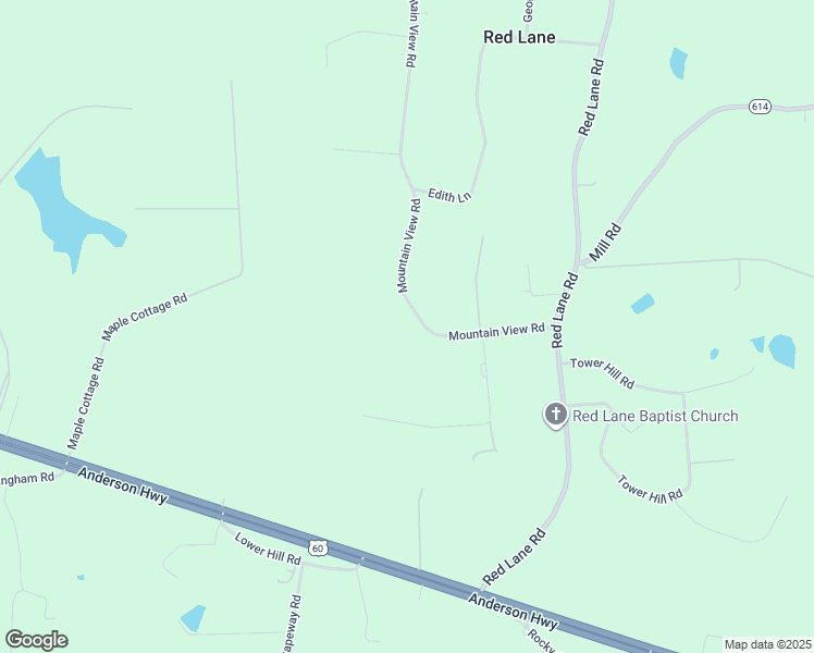 map of restaurants, bars, coffee shops, grocery stores, and more near 2137 Mountain View Road in Powhatan