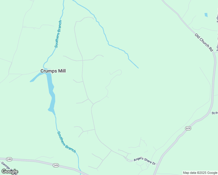 map of restaurants, bars, coffee shops, grocery stores, and more near 9463 Angel's Share Drive in New Kent