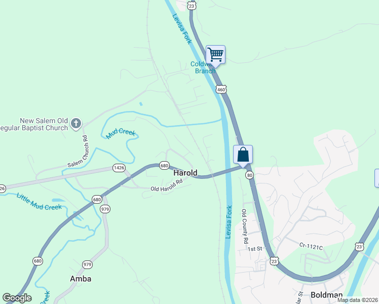 map of restaurants, bars, coffee shops, grocery stores, and more near 35 Hale Road in Harold