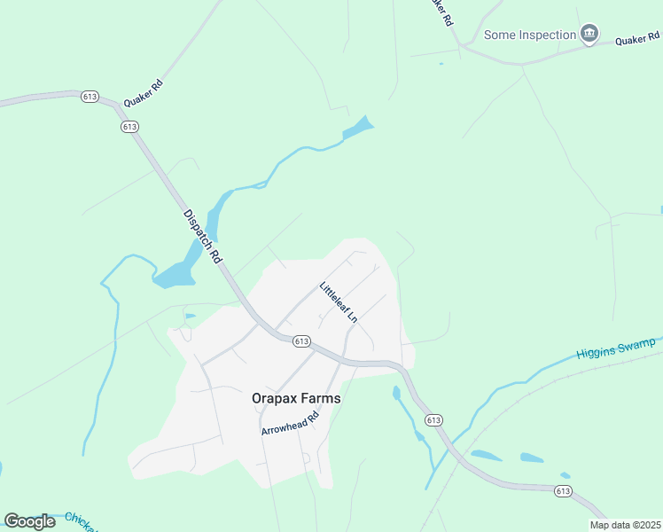map of restaurants, bars, coffee shops, grocery stores, and more near 9024 Woodsedge Drive in Quinton