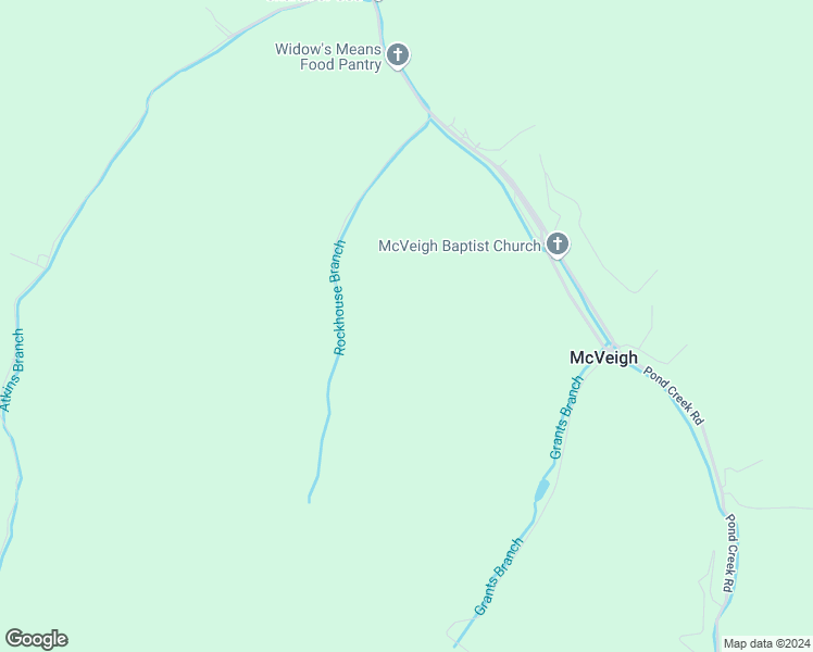 map of restaurants, bars, coffee shops, grocery stores, and more near in McVeigh