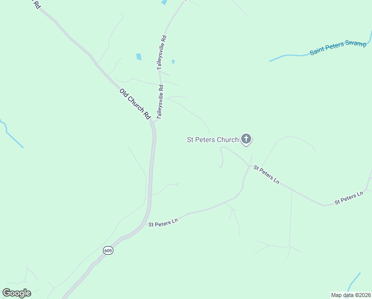 map of restaurants, bars, coffee shops, grocery stores, and more near 9201 Talleysville Road in New Kent