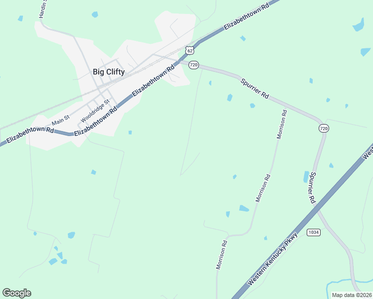 map of restaurants, bars, coffee shops, grocery stores, and more near 2-598 Sugar Branch Dr in Big Clifty
