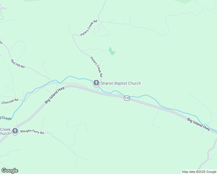 map of restaurants, bars, coffee shops, grocery stores, and more near 1059 Peters Creek Road in Big Island