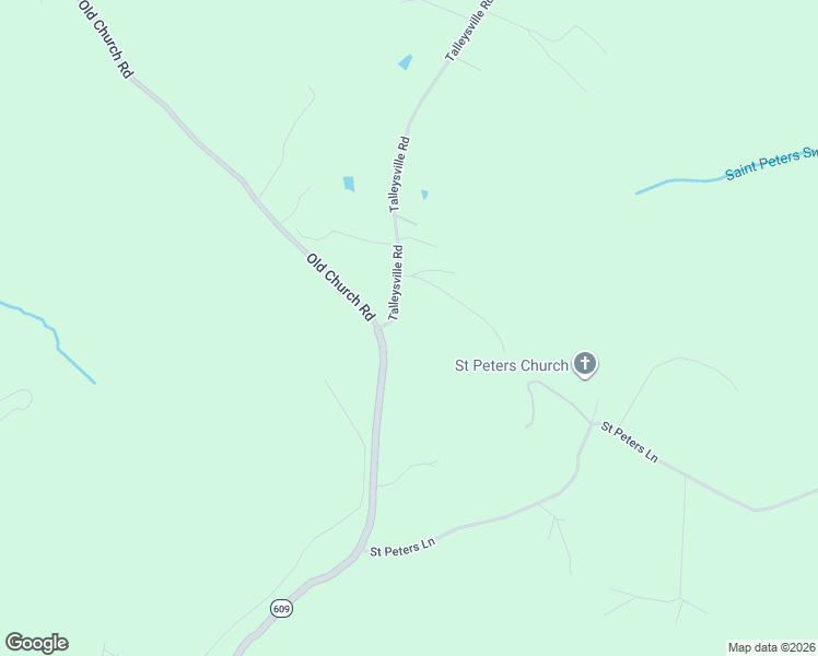 map of restaurants, bars, coffee shops, grocery stores, and more near 9201 Talleysville Road in New Kent