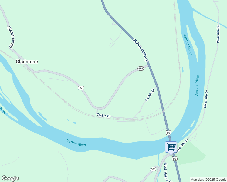 map of restaurants, bars, coffee shops, grocery stores, and more near 1959 Gladstone Road in Gladstone