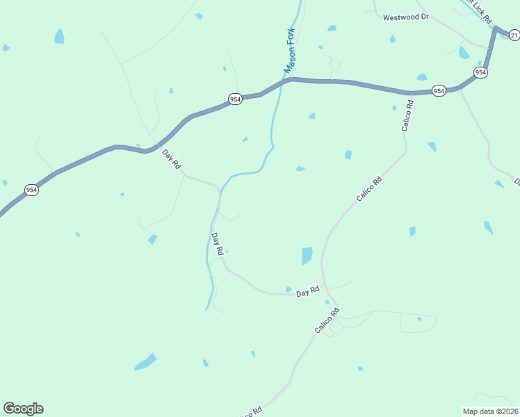 map of restaurants, bars, coffee shops, grocery stores, and more near 417 Day Road in Berea