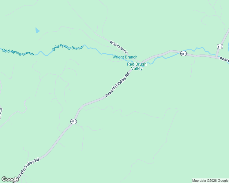 map of restaurants, bars, coffee shops, grocery stores, and more near Peaceful Valley Road in New Castle