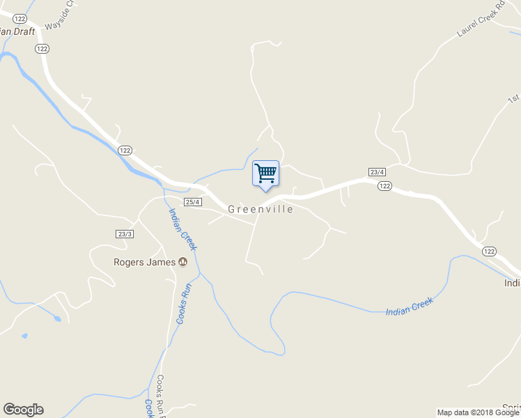 map of restaurants, bars, coffee shops, grocery stores, and more near in Greenville