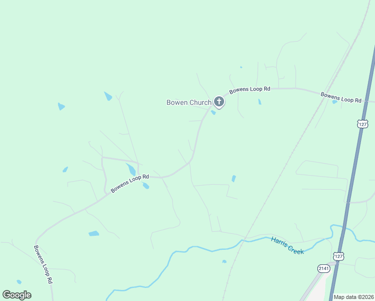 map of restaurants, bars, coffee shops, grocery stores, and more near 2475 Bowens Loop Road in Stanford