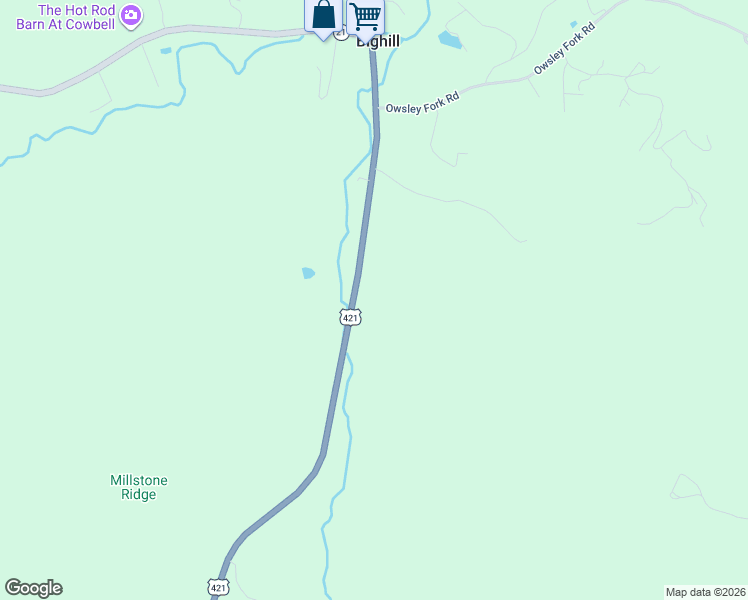 map of restaurants, bars, coffee shops, grocery stores, and more near 10807 Battlefield Memorial Highway in Berea