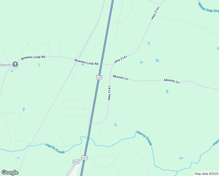 map of restaurants, bars, coffee shops, grocery stores, and more near Highway 2141 in Stanford