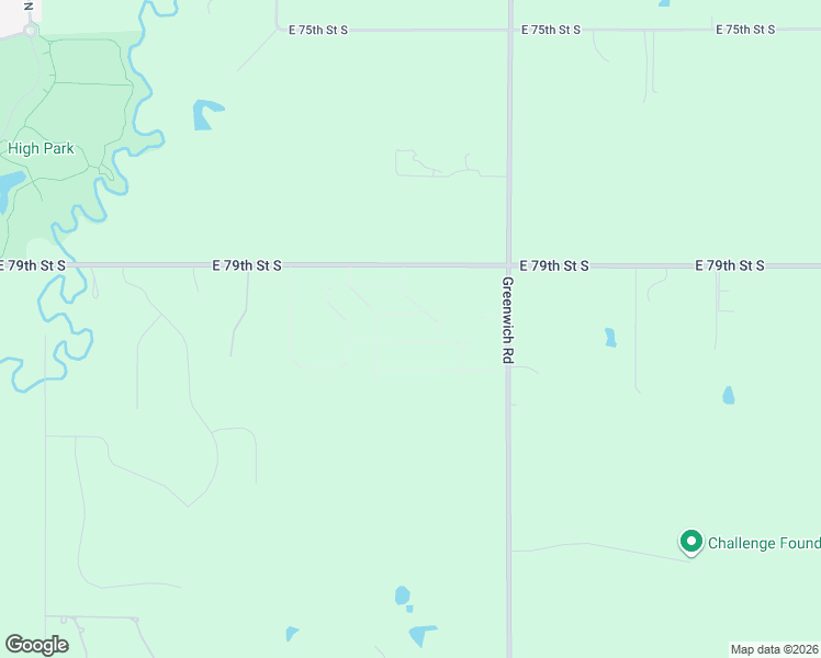 map of restaurants, bars, coffee shops, grocery stores, and more near 10094-10582 East 79th Street South in Derby