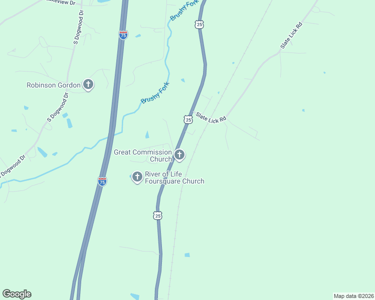 map of restaurants, bars, coffee shops, grocery stores, and more near 539 Mount Vernon Road in Berea