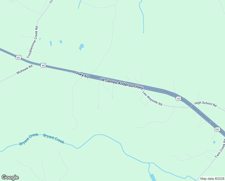 map of restaurants, bars, coffee shops, grocery stores, and more near Taylors Lane in Buckingham County
