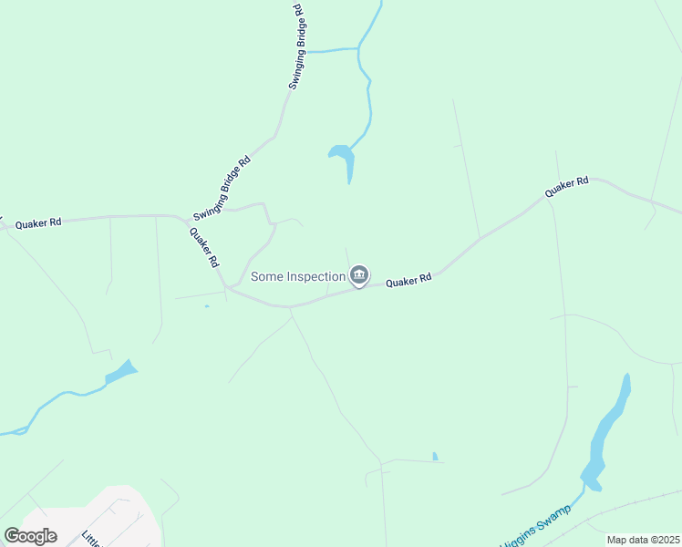 map of restaurants, bars, coffee shops, grocery stores, and more near 2140 Quaker Road in Quinton