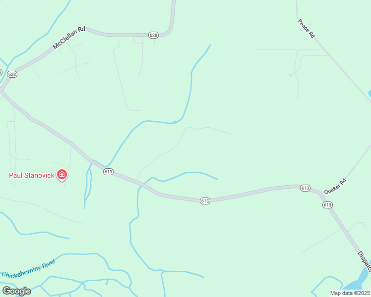 map of restaurants, bars, coffee shops, grocery stores, and more near 500 Dispatch Road in Quinton