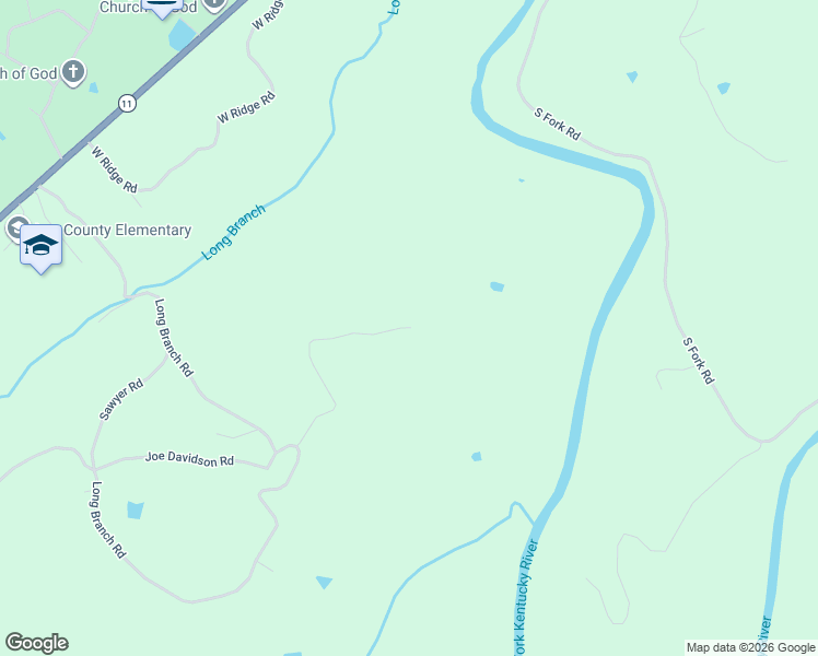 map of restaurants, bars, coffee shops, grocery stores, and more near 274 Short Ridge Road in Beattyville