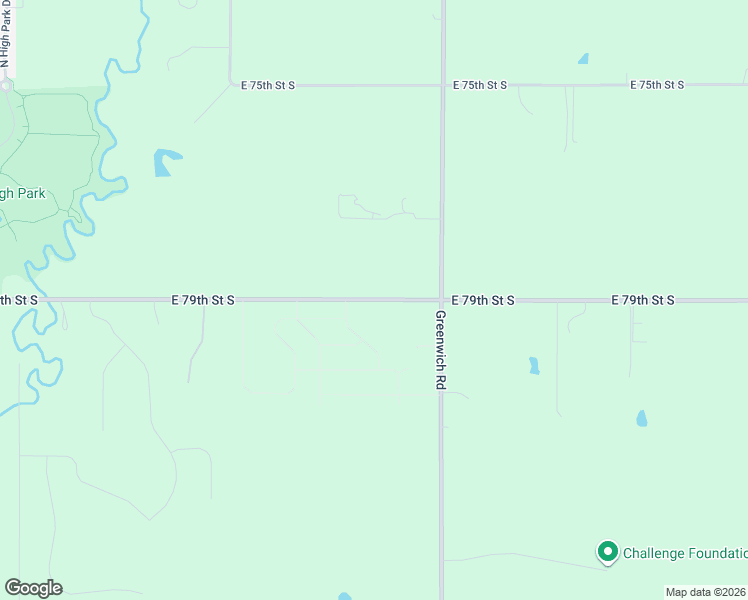map of restaurants, bars, coffee shops, grocery stores, and more near 10584 East 79th Street South in Derby
