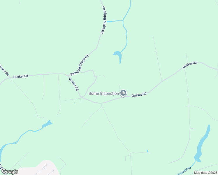 map of restaurants, bars, coffee shops, grocery stores, and more near 2120 Quaker Road in Quinton