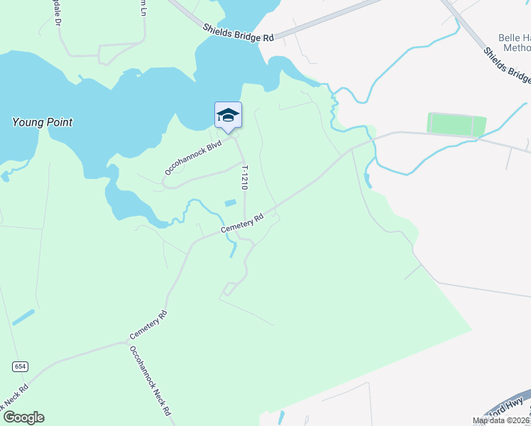 map of restaurants, bars, coffee shops, grocery stores, and more near 11112 Cemetery Road in Exmore