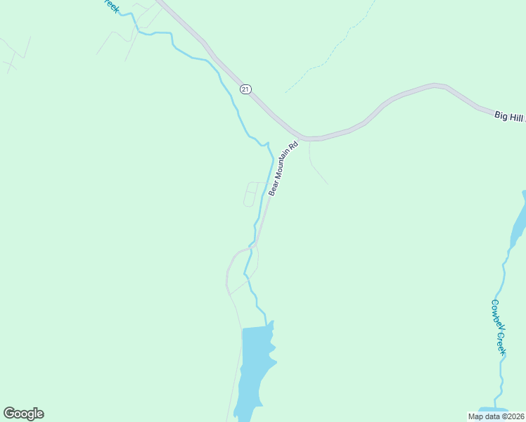 map of restaurants, bars, coffee shops, grocery stores, and more near Bear Mountain Road in Berea