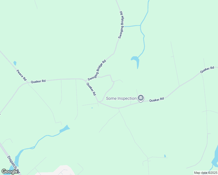 map of restaurants, bars, coffee shops, grocery stores, and more near 1950 Quaker Road in Quinton