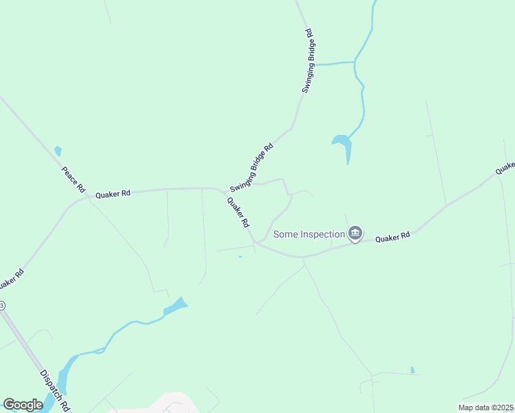 map of restaurants, bars, coffee shops, grocery stores, and more near 1916 Quaker Road in Quinton