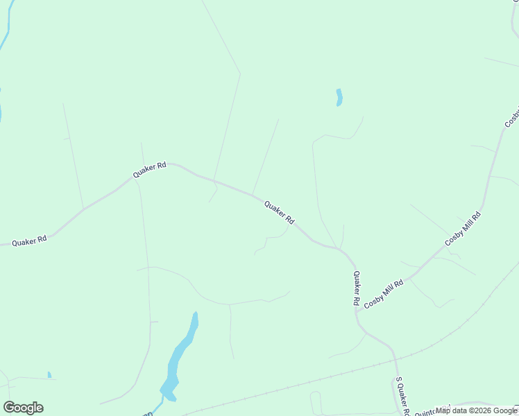 map of restaurants, bars, coffee shops, grocery stores, and more near 2921 Quaker Road in Quinton