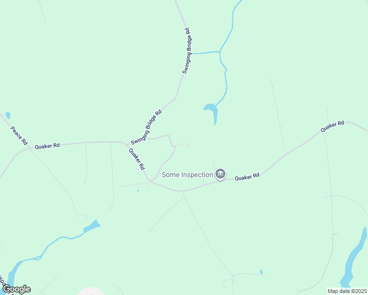 map of restaurants, bars, coffee shops, grocery stores, and more near 1950 Quaker Road in Quinton