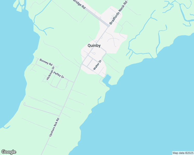 map of restaurants, bars, coffee shops, grocery stores, and more near 20175-20217 Harbor Point Road in Quinby