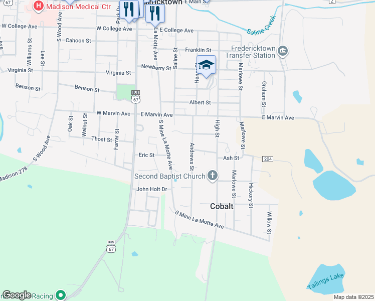 900 Andrews Street, Fredericktown MO Walk Score