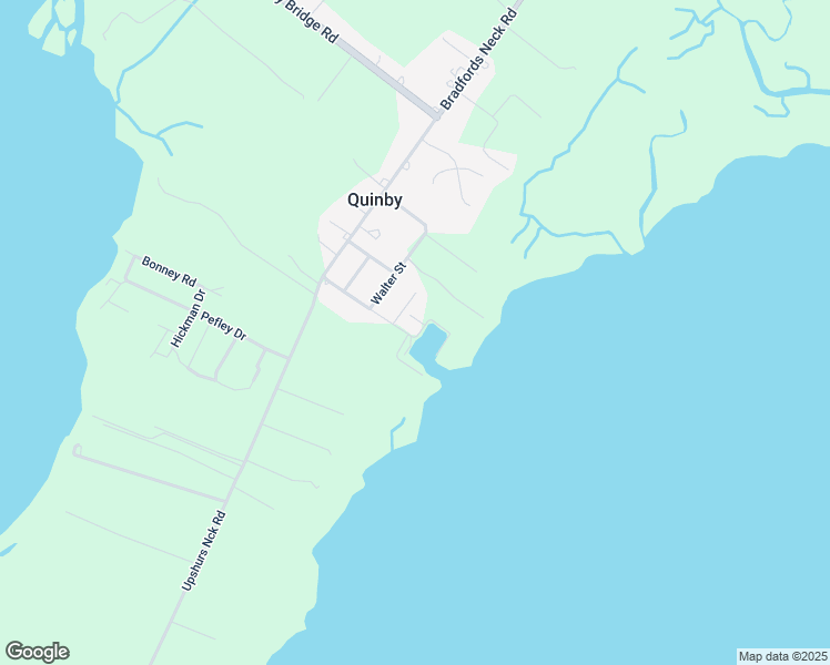 map of restaurants, bars, coffee shops, grocery stores, and more near 20223 Harbor Point Road in Quinby