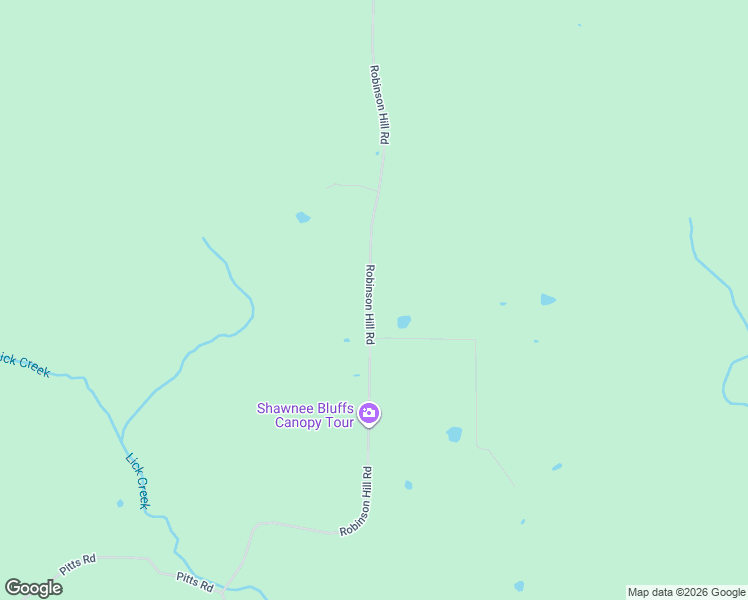 map of restaurants, bars, coffee shops, grocery stores, and more near 1000-1954 Robinson Hill Road in Makanda