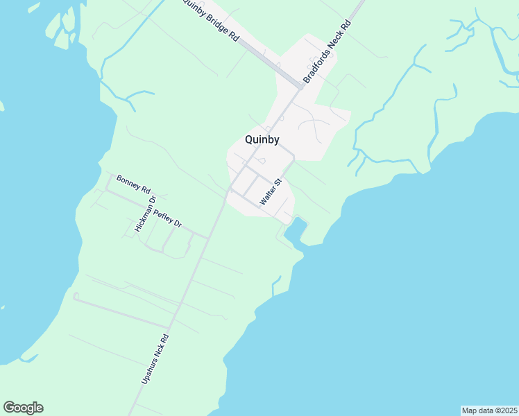 map of restaurants, bars, coffee shops, grocery stores, and more near 20175 Harbor Point Road in Quinby
