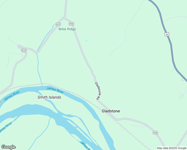 map of restaurants, bars, coffee shops, grocery stores, and more near 947 Gladstone Road in Gladstone