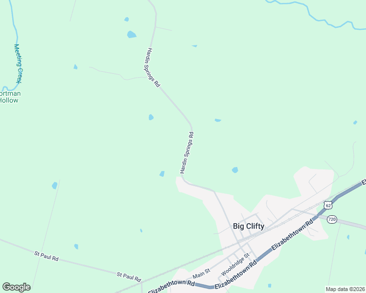 map of restaurants, bars, coffee shops, grocery stores, and more near 287-607 Hardin Springs Road in Big Clifty