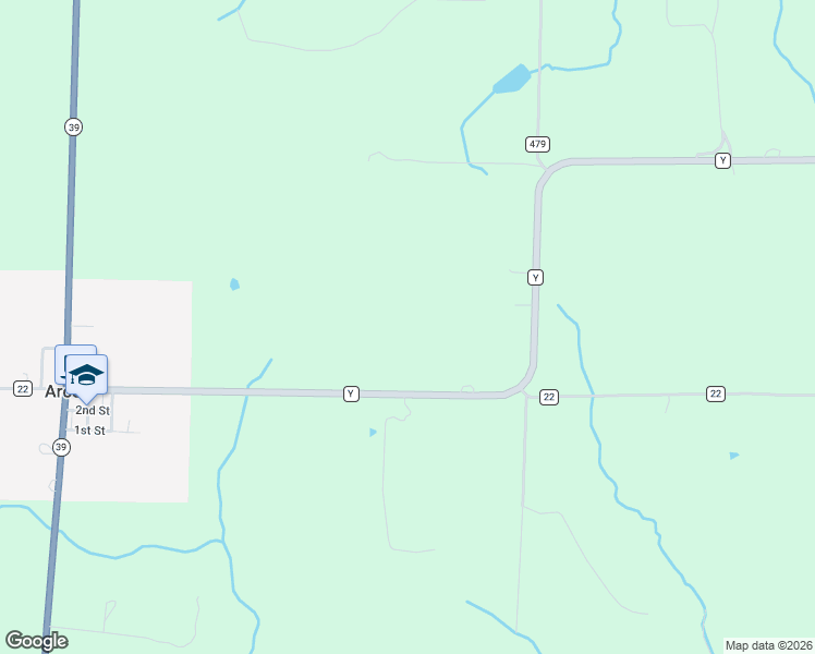 map of restaurants, bars, coffee shops, grocery stores, and more near in Arcola