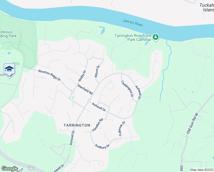map of restaurants, bars, coffee shops, grocery stores, and more near 3901 Bircham Loop in Midlothian