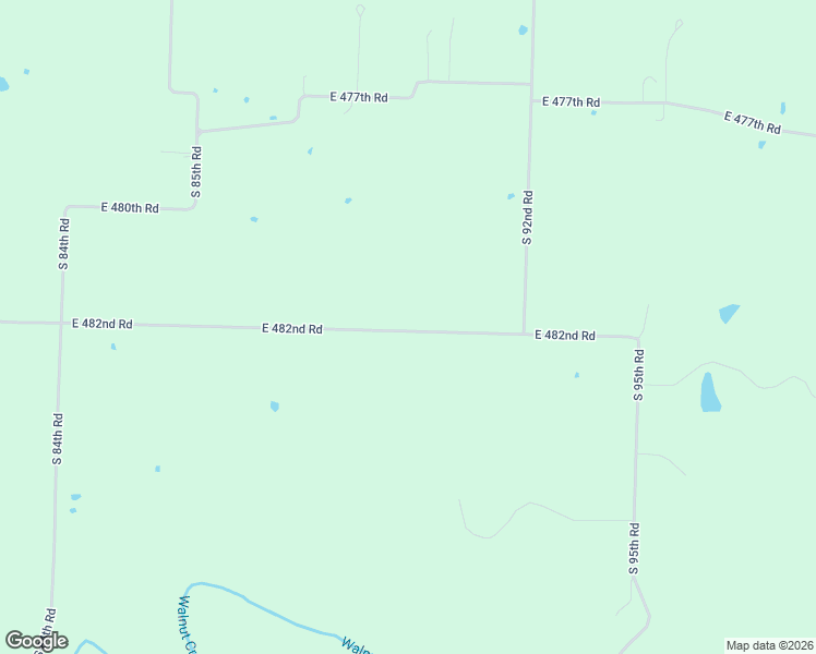 map of restaurants, bars, coffee shops, grocery stores, and more near 908-918 East 482nd Road in Bolivar