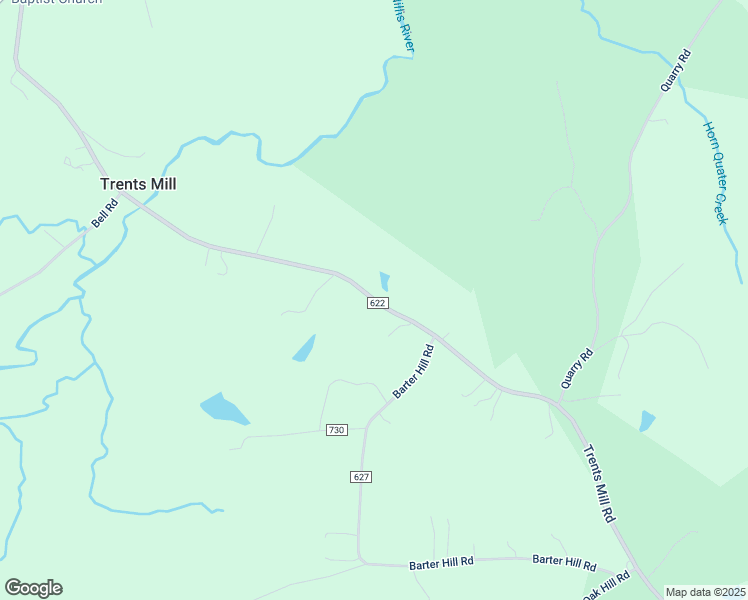 map of restaurants, bars, coffee shops, grocery stores, and more near 707 Trents Mill Road in Cumberland