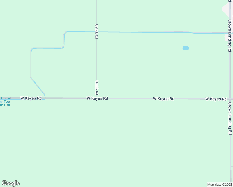 map of restaurants, bars, coffee shops, grocery stores, and more near 1237 West Keyes Road in Modesto